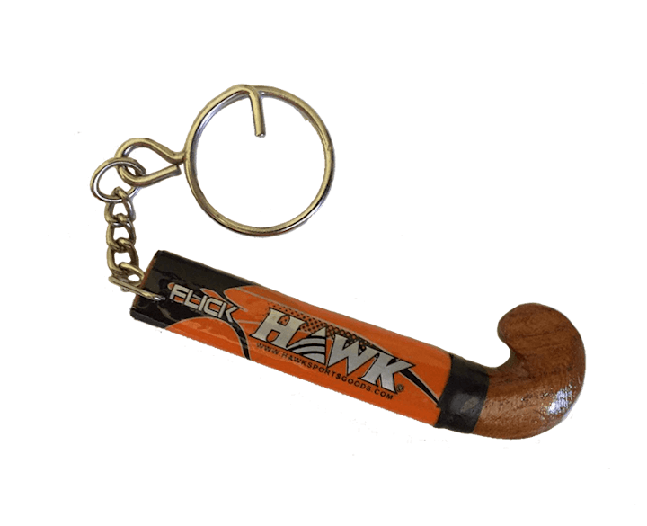 hockey-stick-key-ring