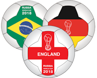 World Cup Flag Balls