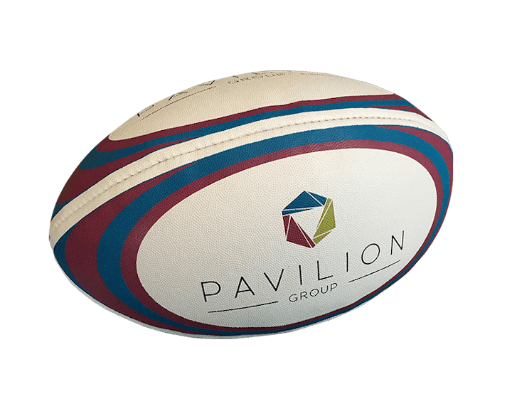 printed rugby balls